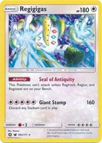 Regigigas — Alternate Art Promos 84a