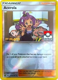 Acerola - 112a/147 (League Challenge) [1st Place] — League & Championship Cards 112a Pokémon card