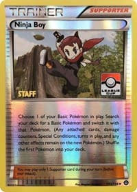 Ninja Boy - 103/114 (League Cup) [Staff] — League & Championship Cards 103 Pokémon card