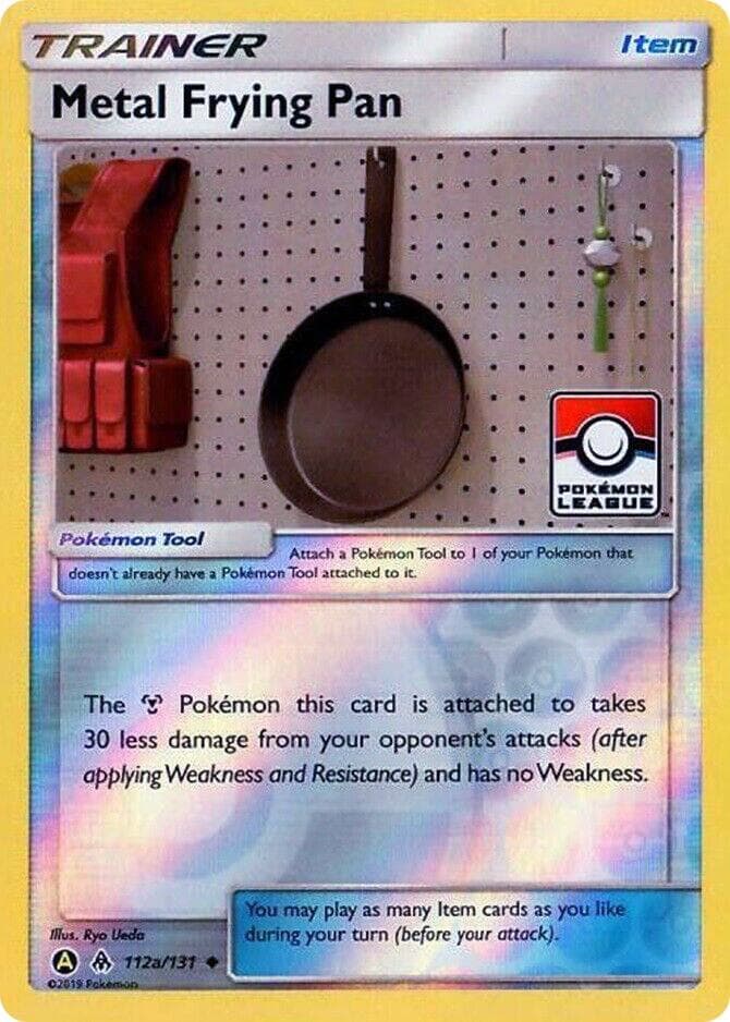 Metal Frying Pan - 112a/131 (Pokemon League) — League & Championship Cards 112a Pokémon card