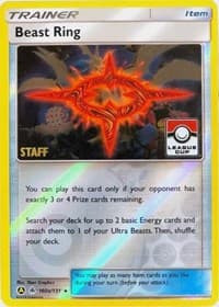 Beast Ring - 102a/131 (League Cup) [Staff] — League & Championship Cards 102a