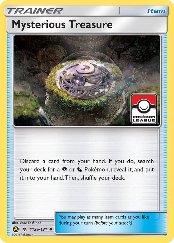 Mysterious Treasure - 113a/131 (Pokemon League) — League & Championship Cards 113a Pokémon card