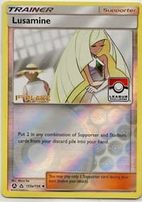 Lusamine - 153a/156 (League Challenge) [1st Place] — League & Championship Cards 153a