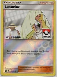 Lusamine - 153a/156 (League Challenge) [2nd Place] — League & Championship Cards 153a