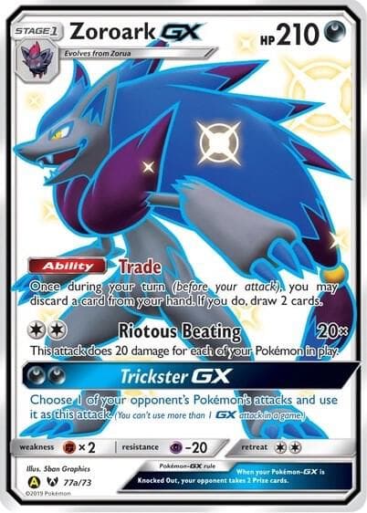 Zoroark GX — Alternate Art Promos 77a Pokémon card