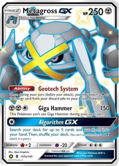 Metagross GX — Alternate Art Promos 157a Pokémon card