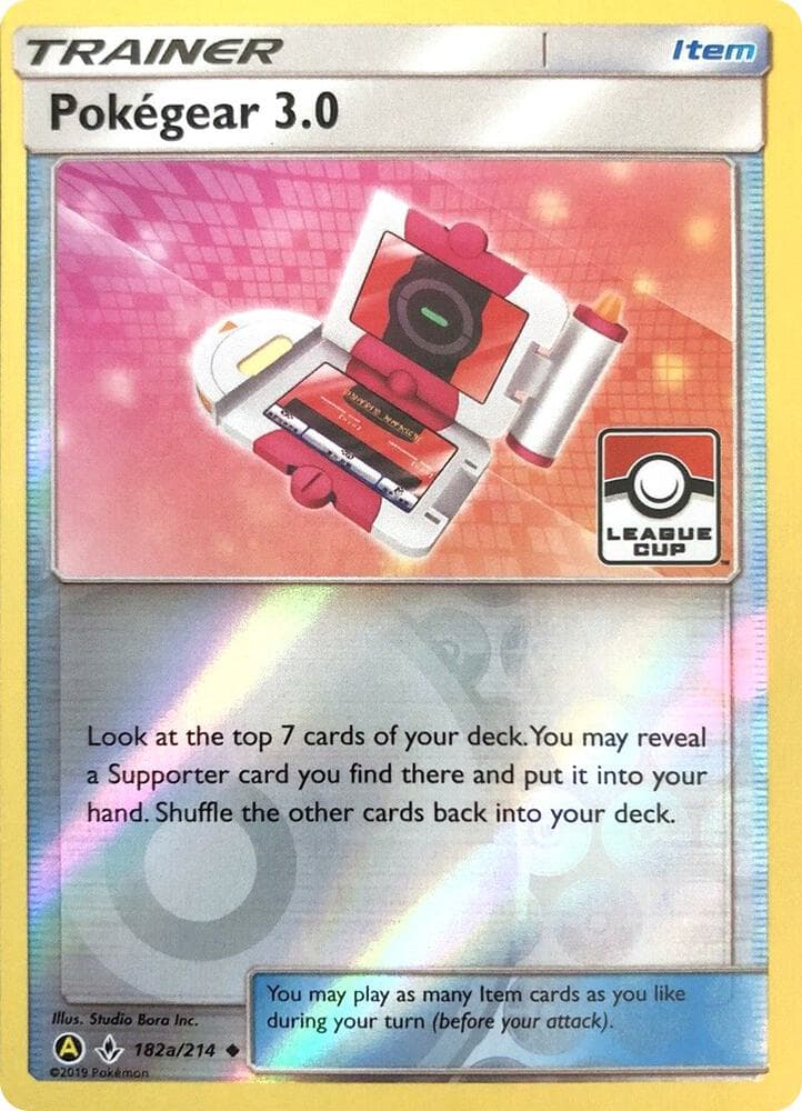 Pokegear 3.0 - 182a/214 (League Cup) — League & Championship Cards 182a Pokémon card