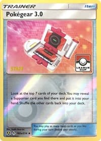 Pokegear 3.0 - 182a/214 (League Cup) [Staff] — League & Championship Cards 182a Pokémon card