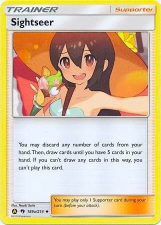 Sightseer — Alternate Art Promos 189a Pokémon card