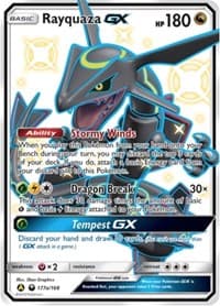Rayquaza GX — Alternate Art Promos 177a