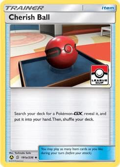 Cherish Ball - 191a/236 (League Cup) — League & Championship Cards 191a Pokémon card