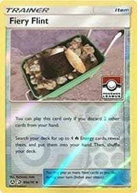 Fiery Flint - 60a/70 (Pokemon League) — League & Championship Cards 60a