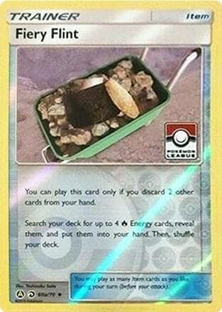 Fiery Flint - 60a/70 (Pokemon League) — League & Championship Cards 60a Pokémon card