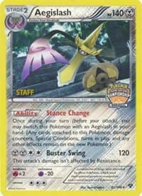 Aegislash - 85/146 (Regional Championships) [Staff] — League & Championship Cards 85