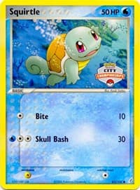 Squirtle - 63/100 (City Championships) — League & Championship Cards 63 Pokémon card