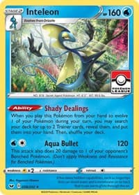 Inteleon - 058/202 (Pokemon League) — League & Championship Cards 58