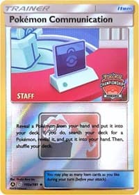 Pokemon Communication - 152a/152 (Oceania Championships) [Staff] — League & Championship Cards 152a
