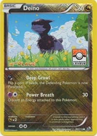 Deino - 97/113 (Pokemon League) [4th Place] — League & Championship Cards 97 Pokémon card