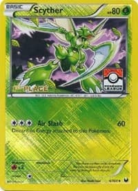 Scyther - 4/108 (Pokemon League) [1st Place] — League & Championship Cards 4