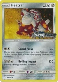 Heatran - 88/156 (Prerelease) — Alternate Art Promos 88