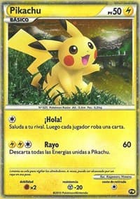 Pikachu (Spanish) — Pikachu World Collection Promos PW 4