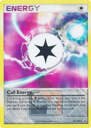 Call Energy - 92/100 (League Promo) — League & Championship Cards 92 Pokémon card