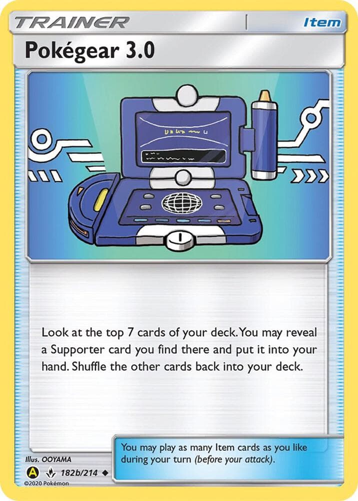 Pokegear 3.0 — Alternate Art Promos 182b Pokémon card