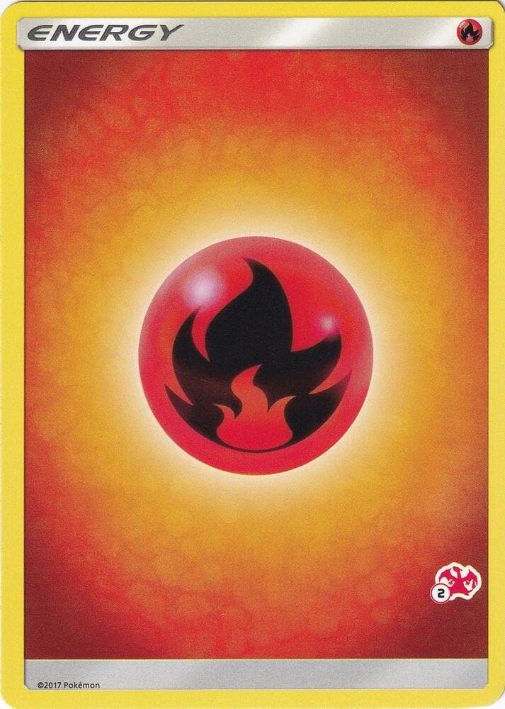 Fire Energy (#2 Charizard Stamped) — Battle Academy 2 Pokémon card