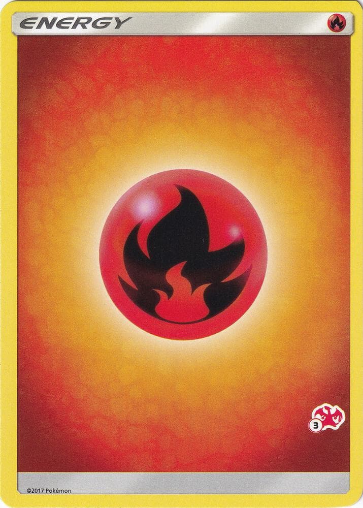 Fire Energy (#3 Charizard Stamped) — Battle Academy 3 Pokémon card