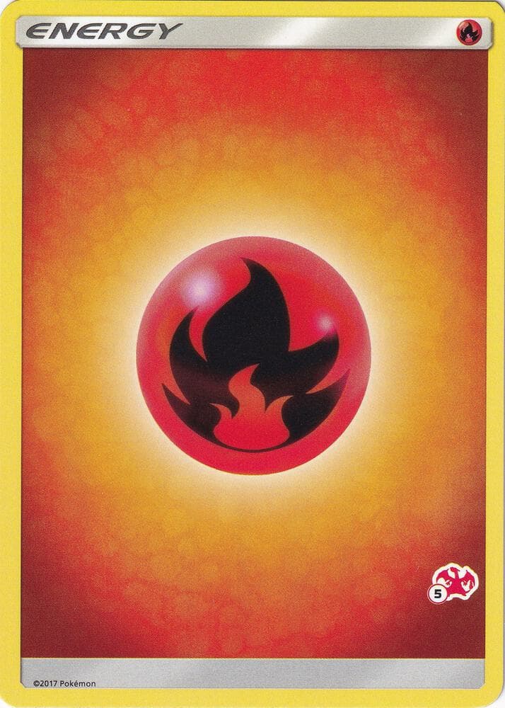 Fire Energy (#5 Charizard Stamped) — Battle Academy 5 Pokémon card