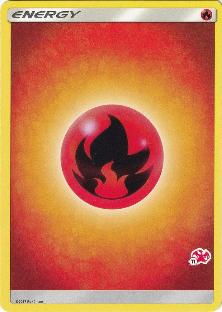 Fire Energy (#11 Charizard Stamped) — Battle Academy 11 Pokémon card