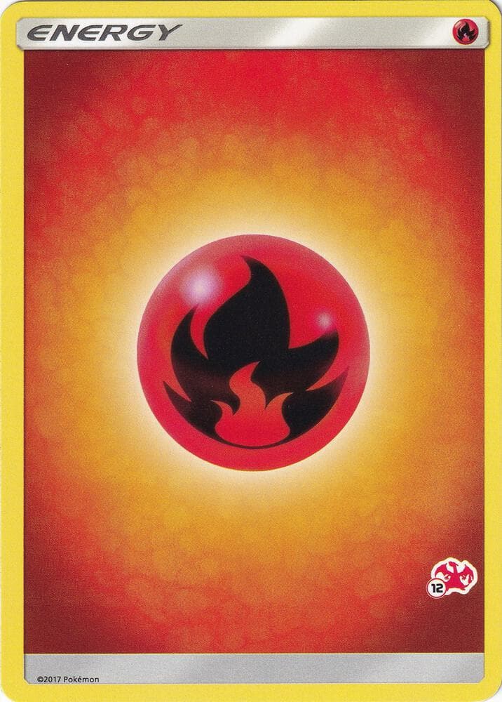 Fire Energy (#12 Charizard Stamped) — Battle Academy 12 Pokémon card