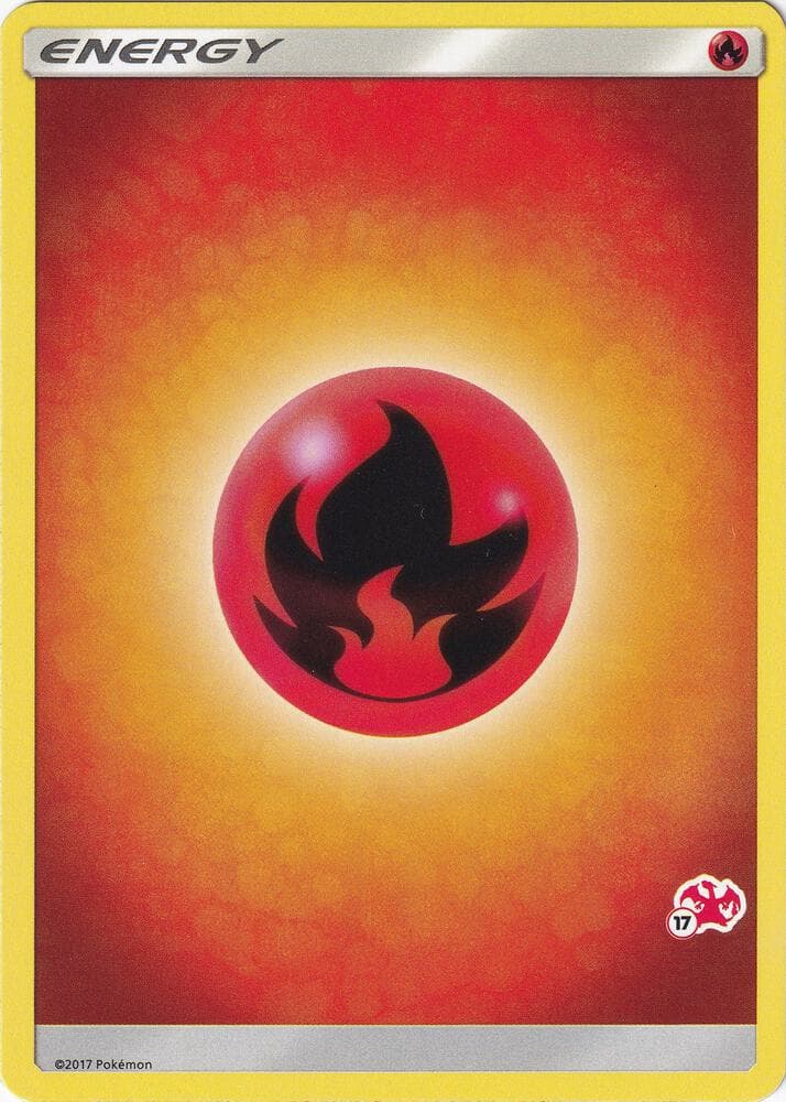 Fire Energy (#17 Charizard Stamped) — Battle Academy 17 Pokémon card