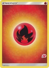 Fire Energy (#19 Charizard Stamped) — Battle Academy 19