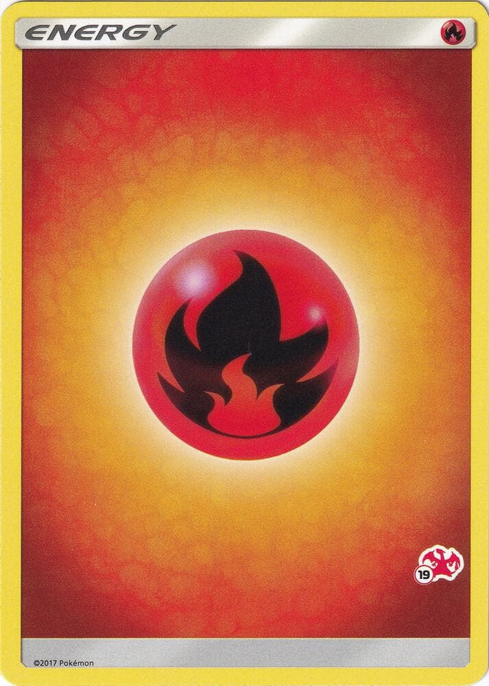 Fire Energy (#19 Charizard Stamped) — Battle Academy 19 Pokémon card