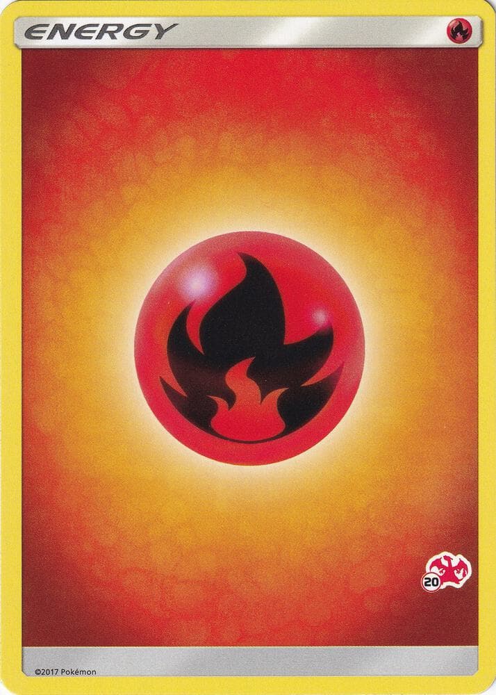Fire Energy (#20 Charizard Stamped) — Battle Academy 20 Pokémon card