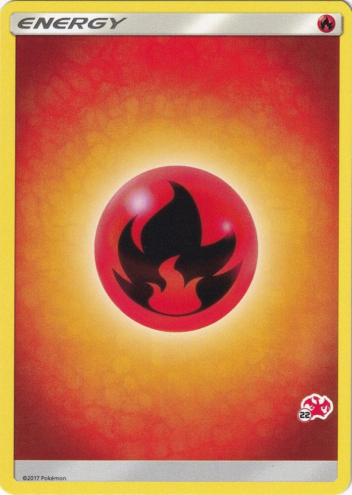Fire Energy (#22 Charizard Stamped) — Battle Academy 22 Pokémon card