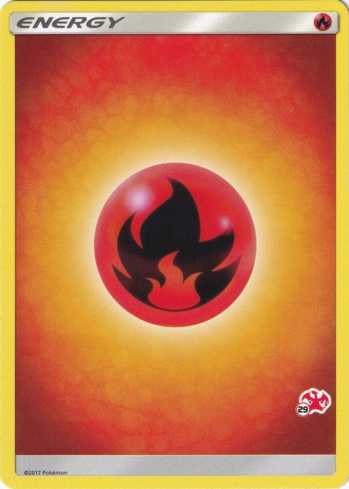 Fire Energy (#29 Charizard Stamped) — Battle Academy 29 Pokémon card