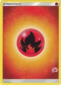 Fire Energy (#35 Charizard Stamped) — Battle Academy 35