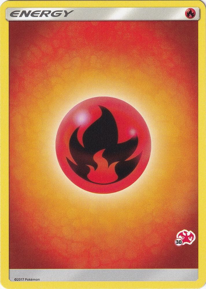 Fire Energy (#38 Charizard Stamped) — Battle Academy 38 Pokémon card