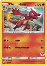 Charmeleon - 8/68 (#15 Charizard Stamped) — Battle Academy 8