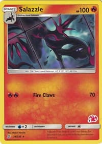 Salazzle - 34/236 (#7 Charizard Stamped) — Battle Academy 34