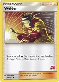 Welder - 189/214 (#25 Charizard Stamped) — Battle Academy 189