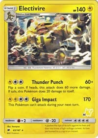Electivire- 43/147 (#32 Pikachu Stamped) — Battle Academy 43