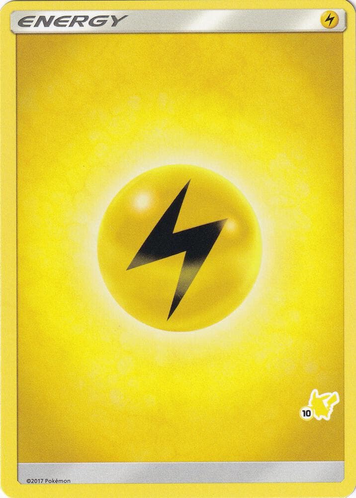 Lightning Energy (#10 Pikachu Stamped) — Battle Academy 10 Pokémon card