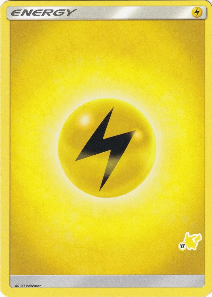 Lightning Energy (#17 Pikachu Stamped) — Battle Academy 17 Pokémon card