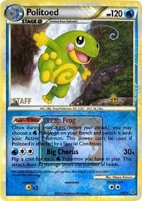 Politoed - 7/95 (League Promo) [Staff] — League & Championship Cards 7 Pokémon card