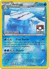 Avalugg - 31/106 (Pokemon League) [3rd Place] — League & Championship Cards 31