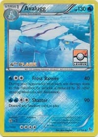 Avalugg - 31/106 (Pokemon League) [4th Place] — League & Championship Cards 31