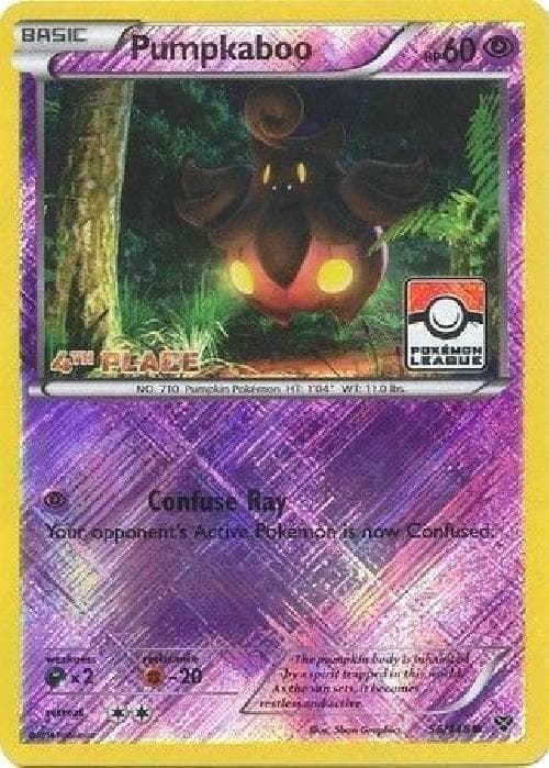 Pumpkaboo - 56/146 (Pokemon League) [4th Place] — League & Championship Cards 56 Pokémon card